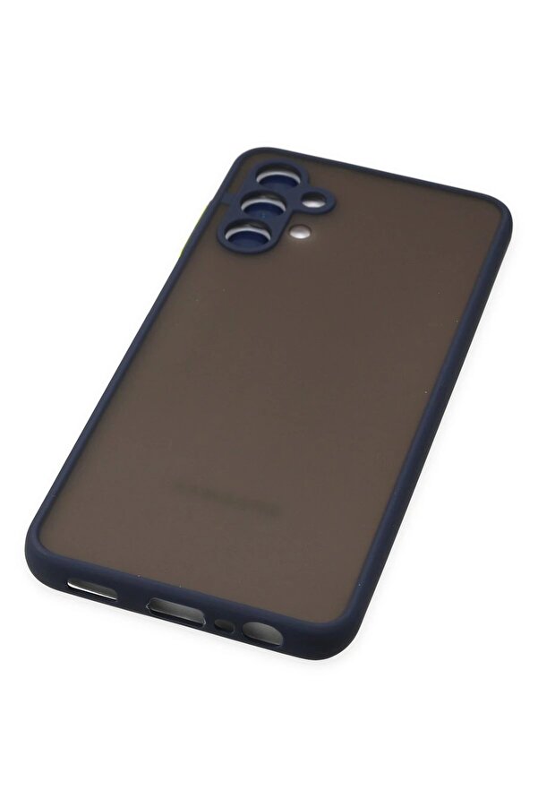 Samsung Galaxy A04S Kılıf Montreal Si̇li̇kon Kapak - Laci̇vert - Dropx1653-5667