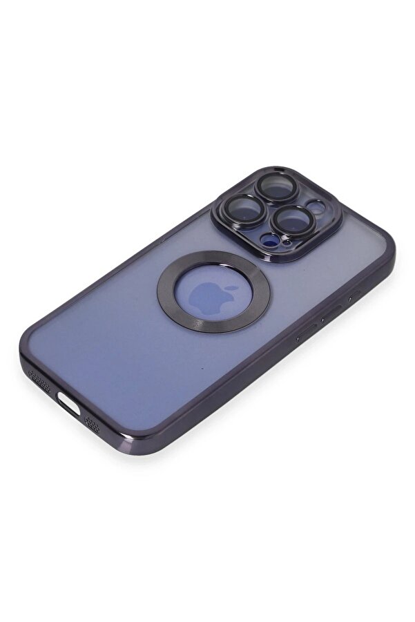 İphone 15 Pro Kılıf Slot Si̇li̇kon - Mor - Dropx7469-6638