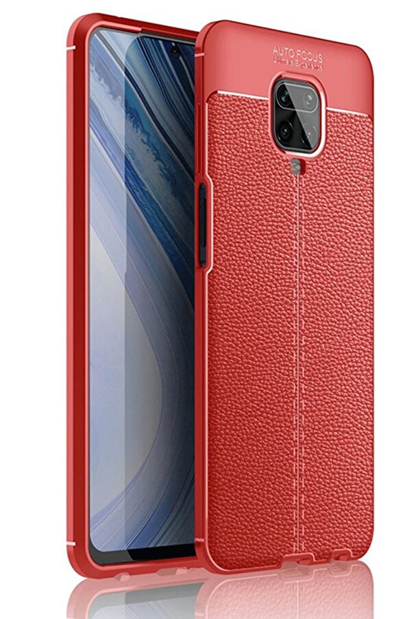 Xi̇aomi̇ Redmi̇ Note 9 Pro Kılıf Auto Focus Kapak - Kırmızı - Dropx7576-4721