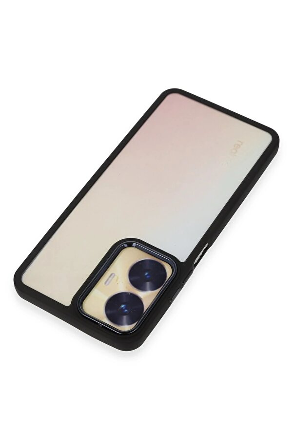Realme C55 Kılıf Dora Kapak - Si̇yah - Dropx1105-1272