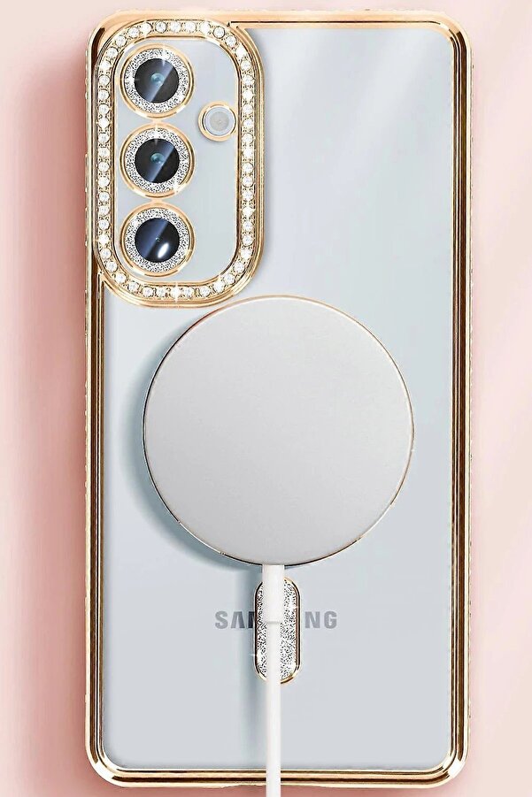 Samsung Galaxy S25 Kılıf Joke Si̇mli̇ Magneti̇csafe Kılıf - Si̇yah - Dropx5568-6006