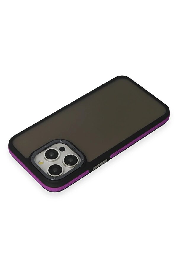 İphone 14 Pro Max Harvel Kapak - Deri̇n Mor - Dropx6665-8956