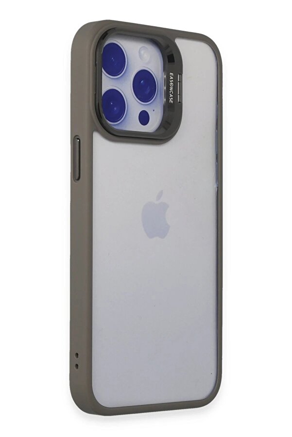İphone 15 Pro Kılıf Roblox Lens Standlı Kapak - Ti̇tan Gri̇ - Dropx1551-5575