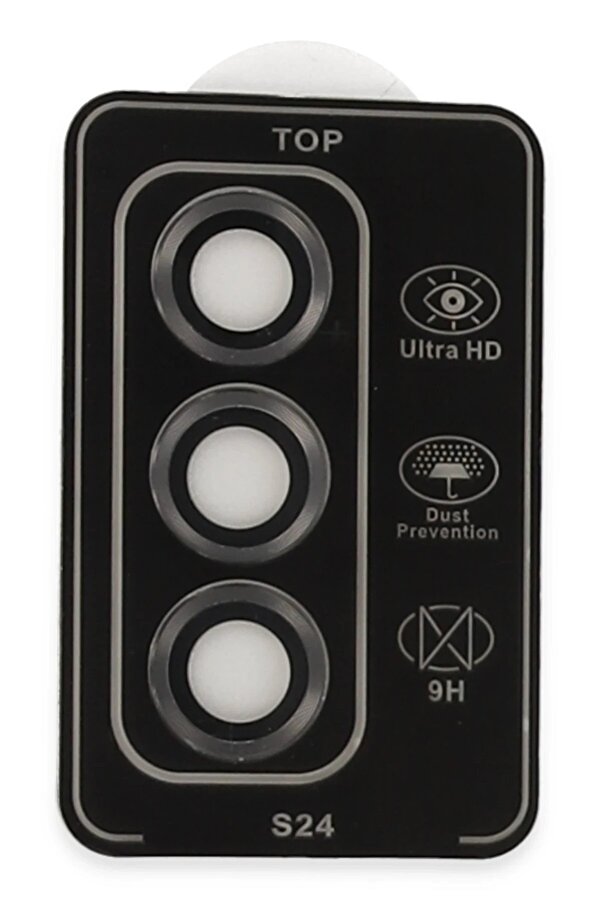 Samsung Galaxy S24 Pvd Metal Kamera Lens - Ti̇tan Gri̇ - Dropx1637-8340
