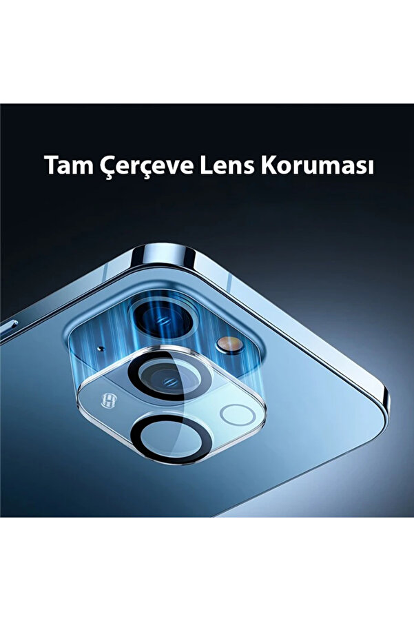 İphone 14-14 Plus İle Uyumlu 0.3Mm Full Tempered Kamera Lens Koruma Camı 2 Adet - Dropx9259-7126