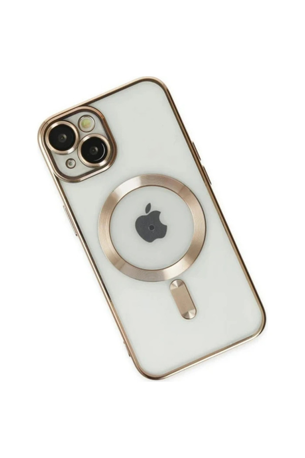 Ally İphone 14 Plus 6.7İnç Renkli̇ Kenar Lazer Çerçeveli̇ Magsafe Uyumlu Si̇li̇ko - Dropx9145-9378