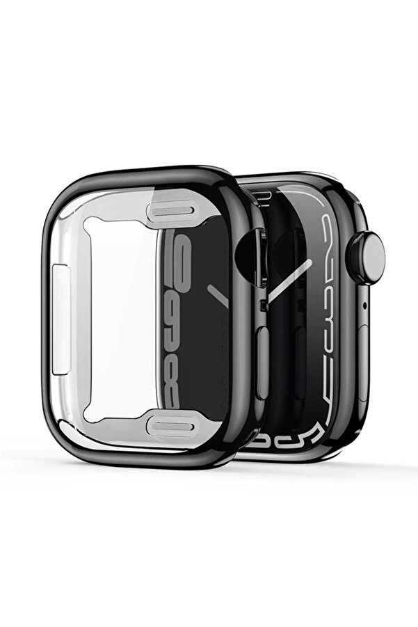 Dux Duci̇s Samo Seri̇es Apple Watch 41Mm İçi̇n Soft Tpu Full Koruma Ultra İnce Si̇ - Dropx9075-1492
