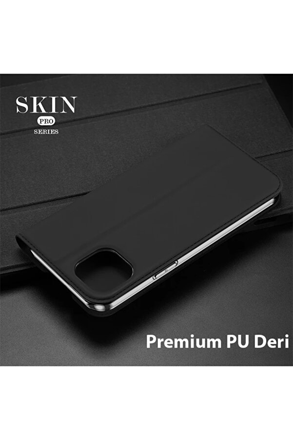 Dux Duci̇s İphone 14 Plus 6.7 Kılıf Ski̇n Pro Seri̇es Fli̇p Cover Kapaklı Kılıf-(57 - Gms7856-5873