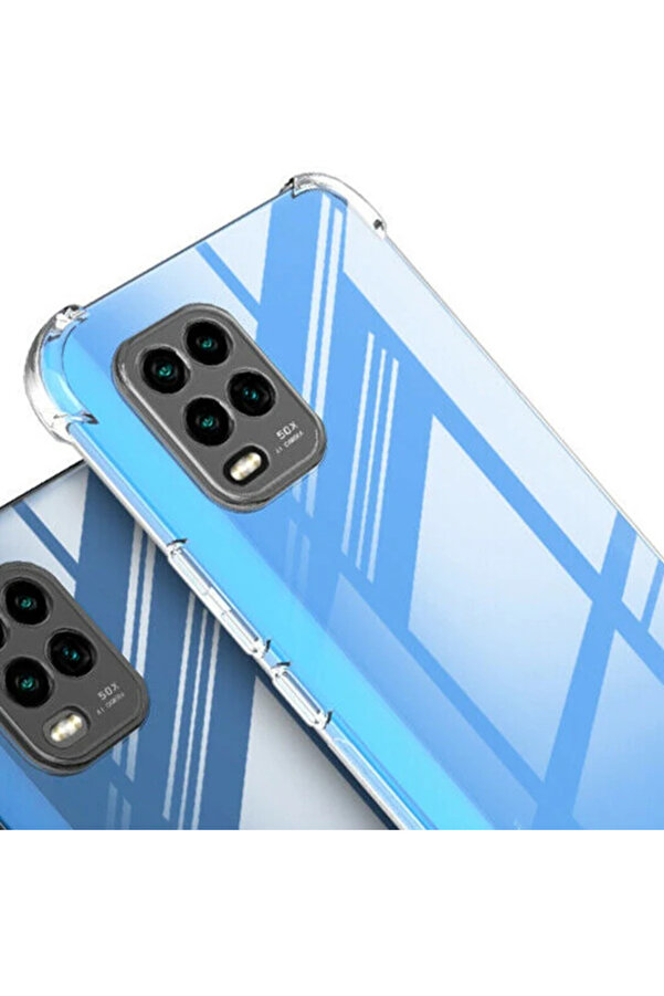 Xi̇aomi̇ Mi̇ 10 Li̇te Kamera Koruma Anti̇-Drop Si̇li̇kon Kılıf Shockproof Kılıf-(19 - Dropx6393-7920