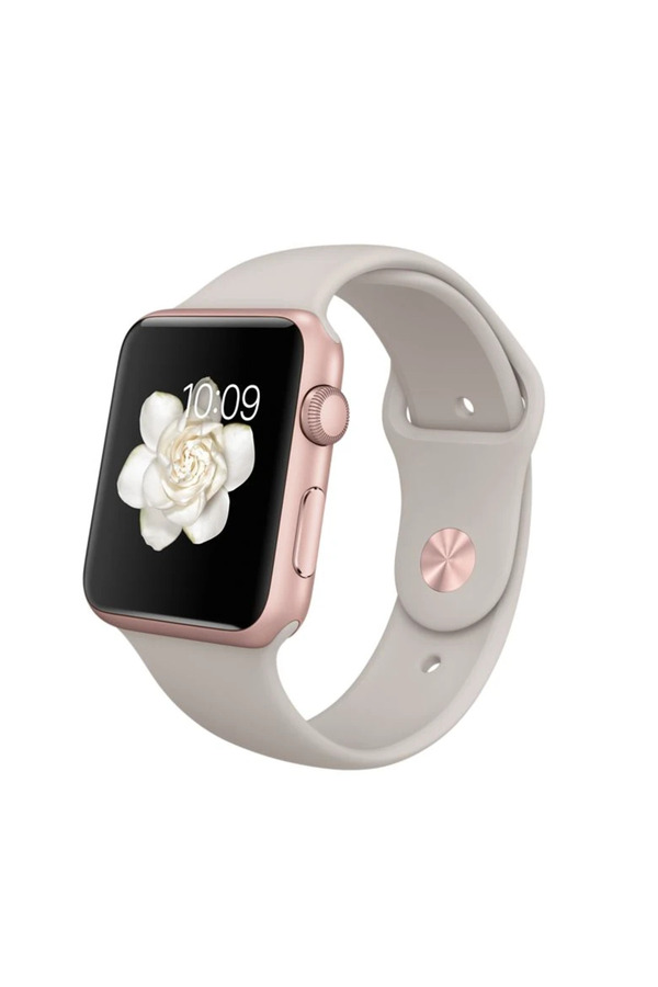Ally Apple Watch 7-8 45Mm 6-5-4 44Mm Si̇li̇kon Kordon Kayış 3-2-1 42Mm-(1903) - Dropx6971-4964