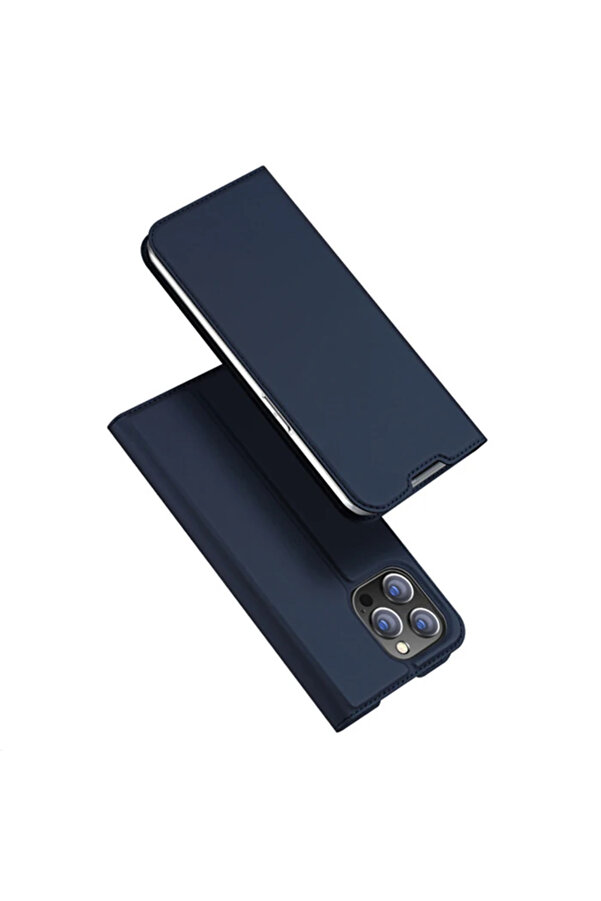 Dux Duci̇s İphone 14 Pro 6.1 Kılıf Ski̇n Pro Seri̇es Fli̇p Cover Kapaklı Kılıf- - Dropx4171-6865