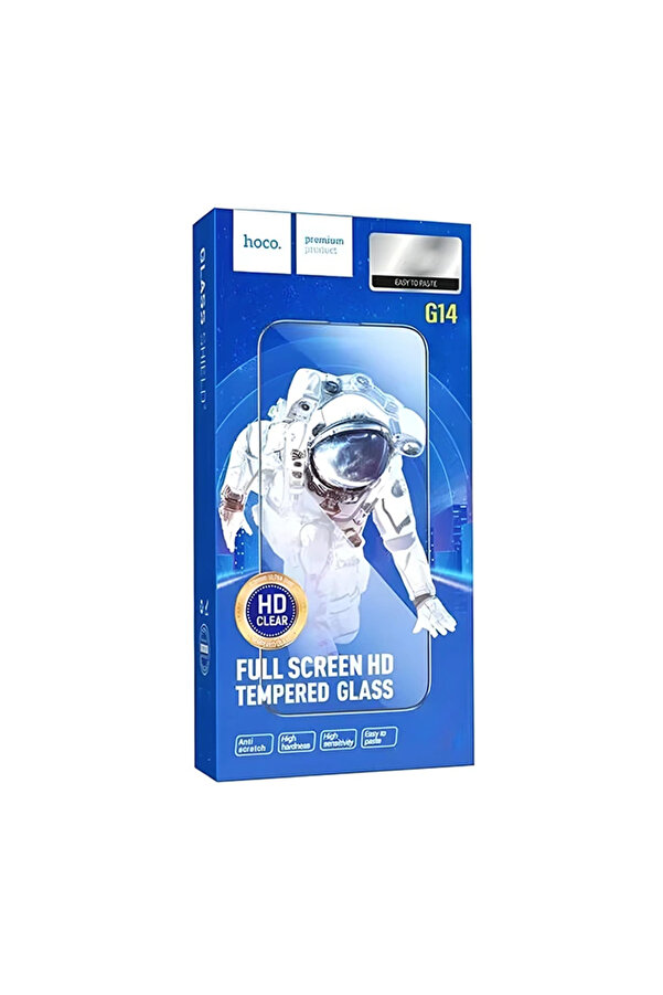 Hoco Guardi̇an Shi̇eld Seri̇es İphone 15 Pro Max Hd Tempered Kırılmaz Cam Ekran K - Dropx3452-8338