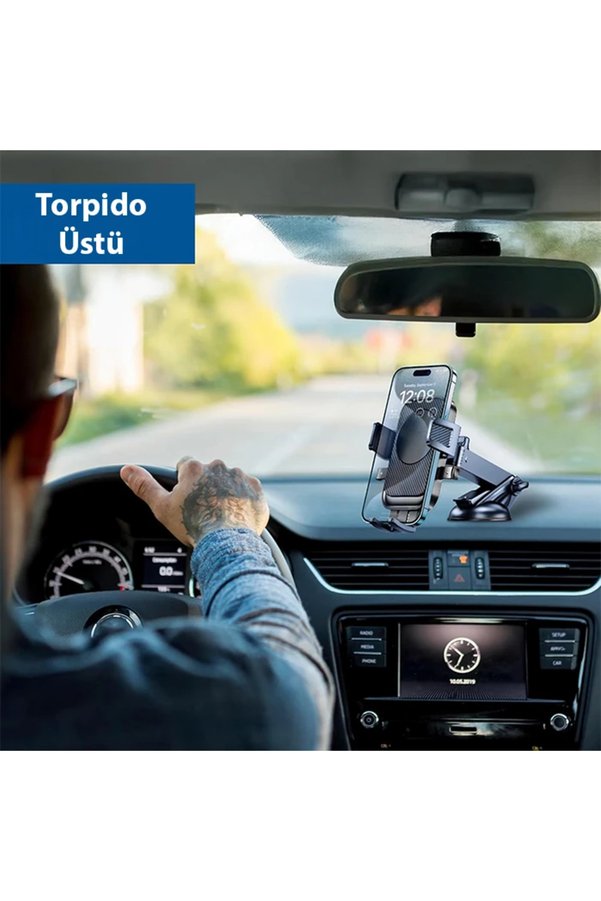 Ethab Giyim Ally A145 Araç İçi Torpido Üstü Telefon Tutucu-(5775) - Glst9829-3557