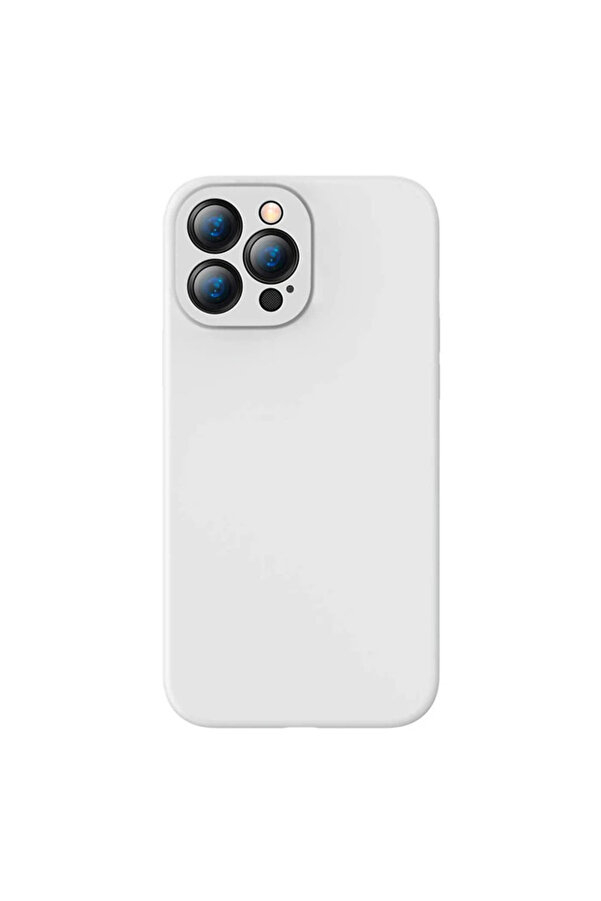Li̇qui̇d İphone 13 Pro Kılıf Kamera Korumalı İçi̇ Kadi̇fe Si̇li̇kon Kılıf-(1903 - Dropx7155-1387