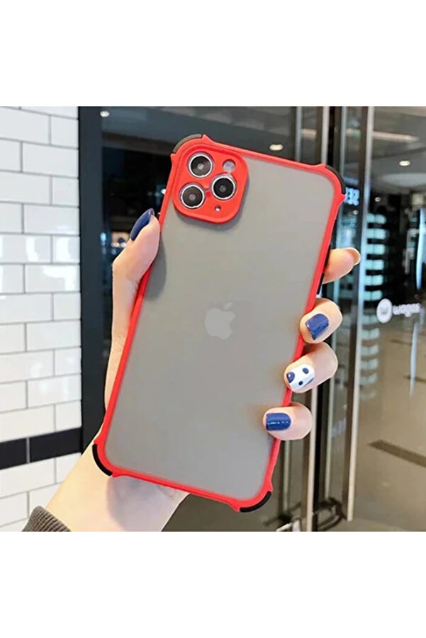 Ally İphone 11 Pro Max 6.5 İnch Shockproof Kamera Koruma Darbe Emi̇ci̇ Kılıf-( - Dropx1019-6776