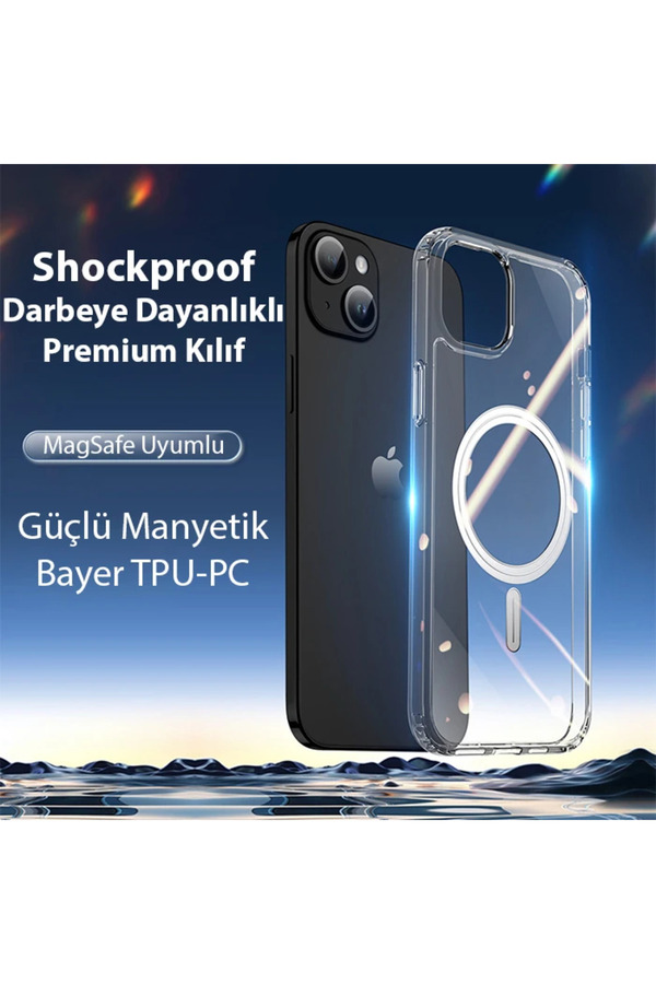 Dux Duci̇s Cli̇n Mag Seri̇es İphone 15 Magsafe Uyumlu Manyeti̇k Si̇li̇kon Kılıf-(5775) - Gms9851-7583