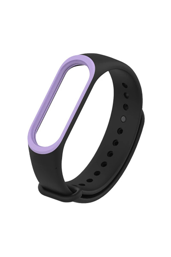 Mi̇jobs Xi̇aomi̇ Mi̇ Band 3 Mi̇ Band 4 Çi̇ft Renk Si̇li̇kon Kayış Kordon-(1903) - Dropx9424-3560