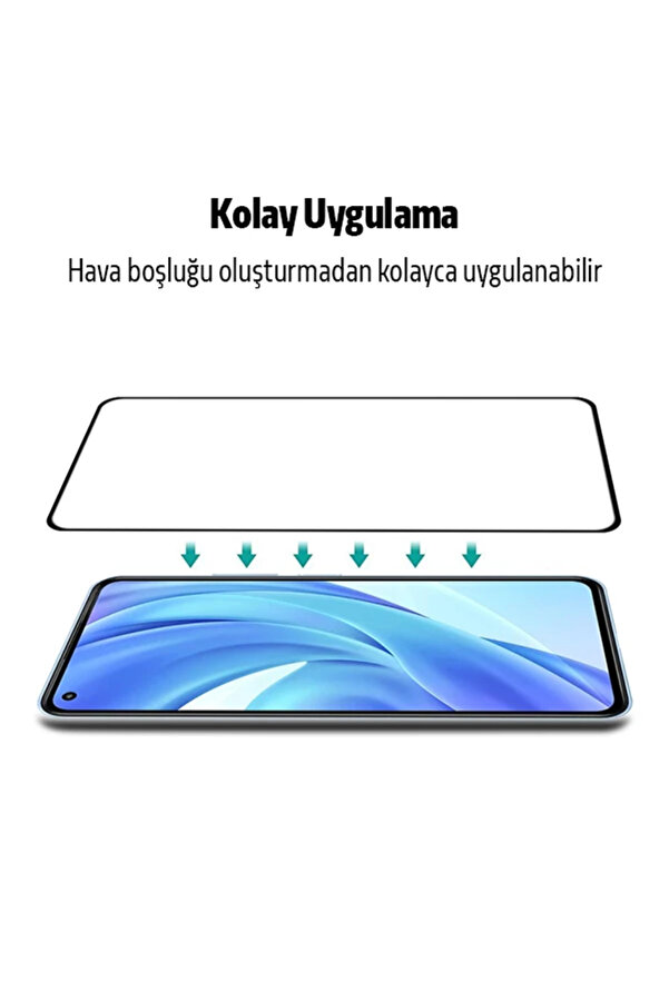 Xi̇aomi̇ Mi̇ 11 Li̇te Full Glue Full Kaplama Tempered Cam Ekran Koruyucu-(1903) - Toabm5340-7323