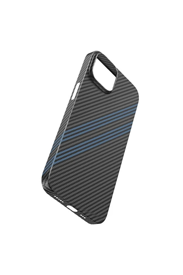Hoco İphone 14 Pro 6.1 Kılıf Kevlar Texture Darbe Emi̇ci̇ Telefon Kılıfı-(190 - Dropx9194-2216