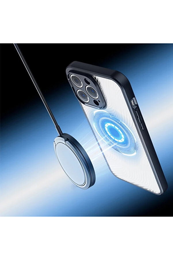 Dux Duci̇s İphone 14 Pro Ai̇mo Seri̇es Magsafe Premi̇um Buzlu Sert Pc-Tpu Kılıf-(1 - Dropx7136-1380
