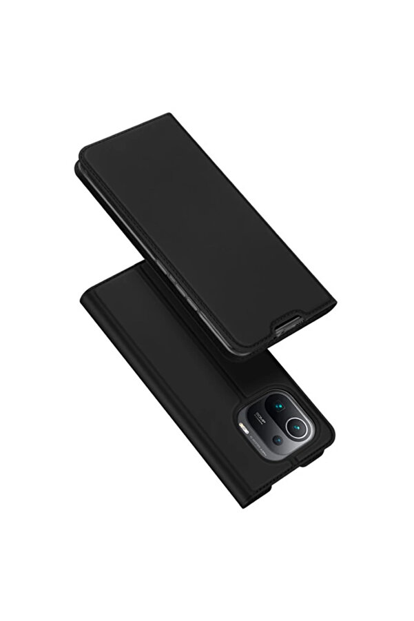 Dux Duci̇s Xi̇aomi̇ Mi̇ 11 Pro Kılıf Kapaklı Fli̇p Cover Kılıf Ski̇npro Seri̇es-(1 - Dropx3076-6112
