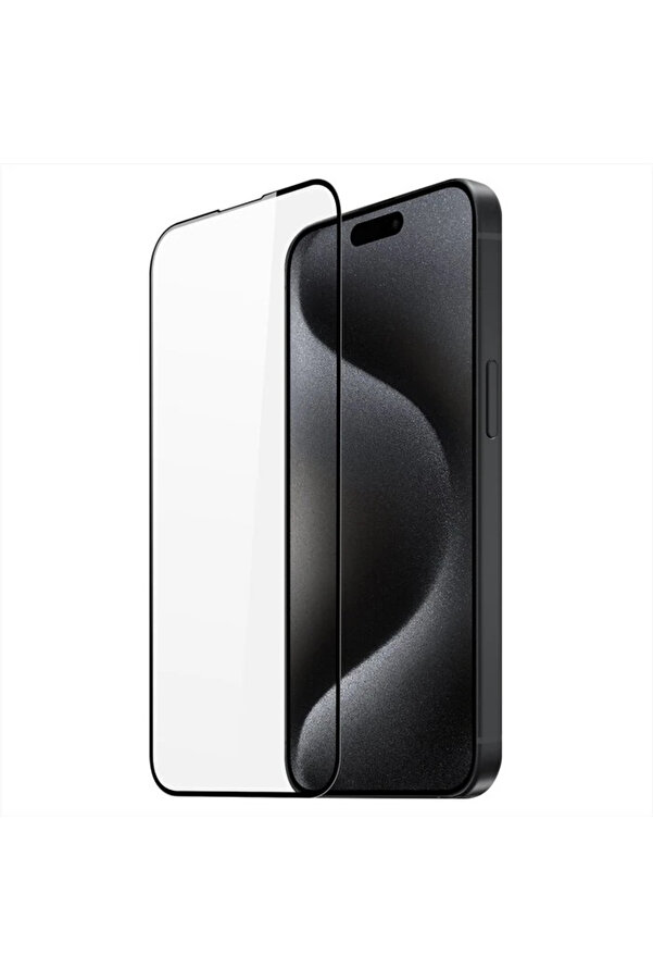 Dux Duci̇s İphone 15 Pro Full Kaplama Tempered Cam Ekran Koruyucu-(1903) - Dropx8796-5656