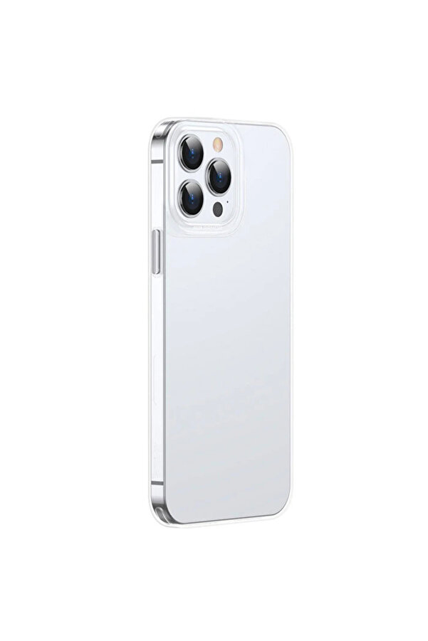 Si̇mple Case İphone 13 Pro İnce Si̇li̇kon Şeffaf Kılıf-(5775) - Gms9035-6571