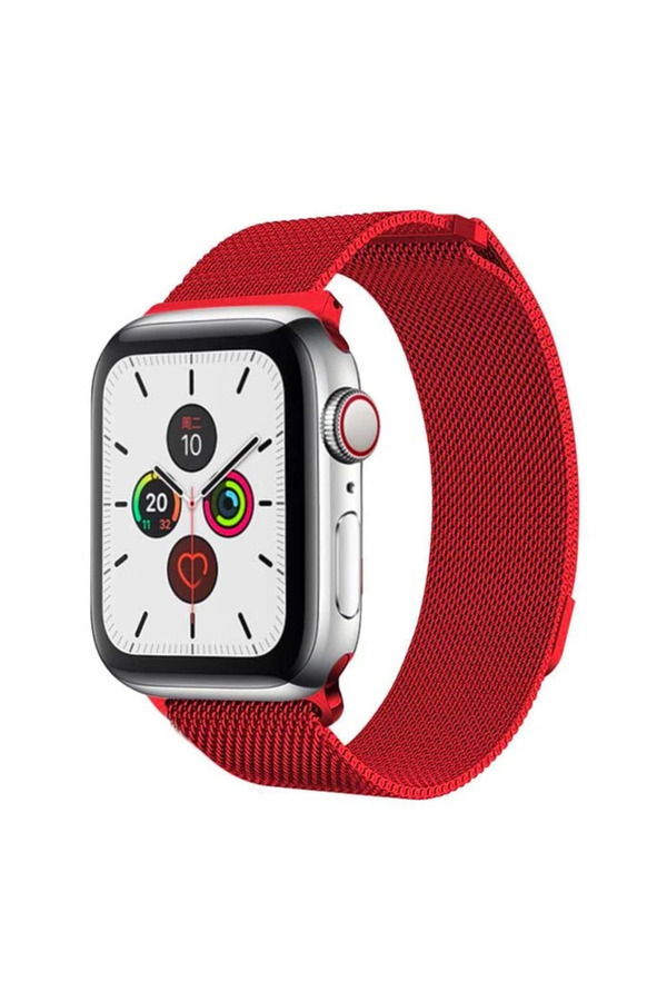 Ally Apple Watch 7-8 45Mm 6-5-4 44Mm Kayış Kordon Metal Mi̇lano Loop 3-2-1 42Mm - Dropx8688-9306