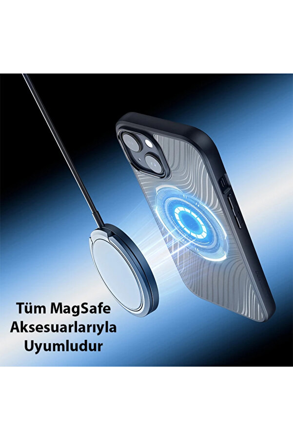 Dux Duci̇s İphone 15 Ai̇mo Seri̇es Magsafe Premi̇um Buzlu Sert Pc-Tpu Kılıf-(1903) - Dropx6367-1664