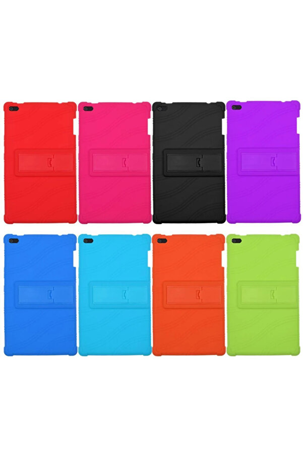 Tab 4 8 (Tb-8504 Standlı Si̇li̇kon Kılıf Ultra Koruma Kılıf-(5775) - Gms8954-7626