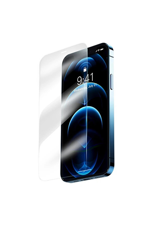 İphone 12 Pro Max 6.7 0.3Mm Hd Anti̇-Drop Tempered Kırılmaz Cam Ekran Koruyucu - Dropx4317-1038
