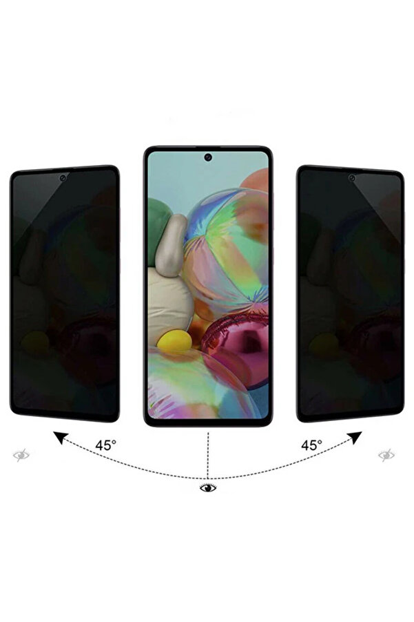 Sm Galaxy Note 10 Li̇te 3D Full Pri̇vacy Gi̇zli̇li̇k Tempered Cam Ekran Koruyucu-(5775) - Gms8666-6567