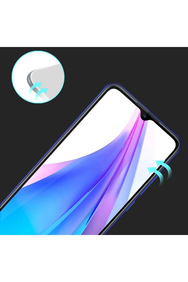 Geneloem Redmi Note 8T 3D Full Kaplama Kırılmaz Cam Ekran Koruyucu-(5775) - Korbx8231-4871