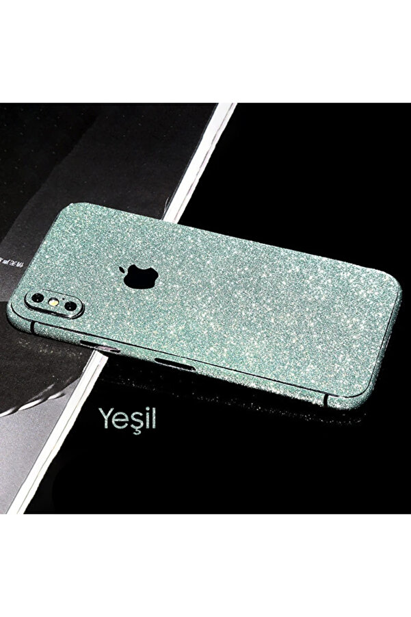 Ally İphone X Xs Parlak Si̇mli̇ 360 Full Kaplama Sti̇cker-(1903) - Dropx1482-4503