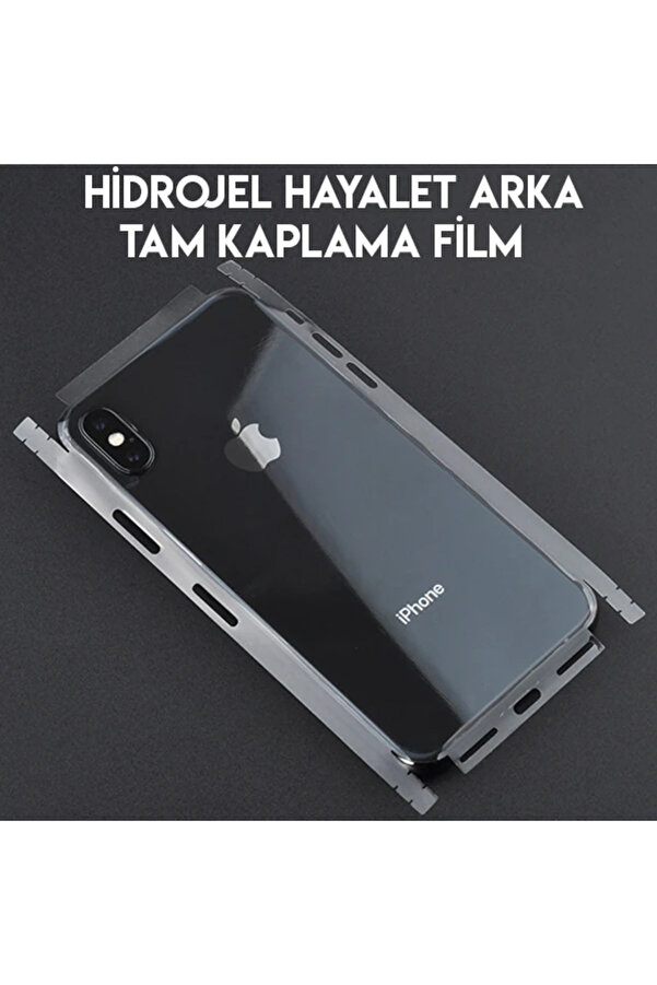 İphone 12 6.1 Hi̇drojel Hayalet Arka Yan Tam Kaplama Koruyucu Fi̇lm-(5775) - Gms3775-4588