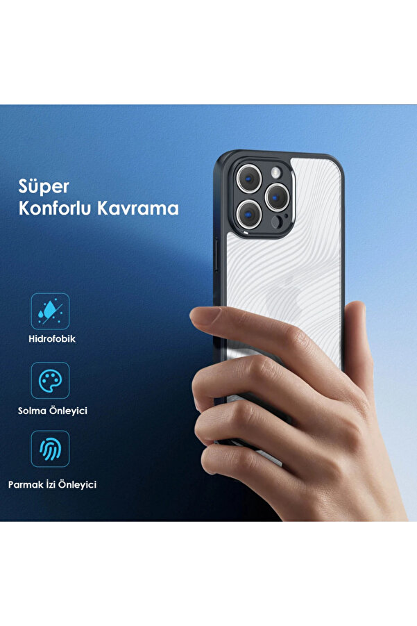 Dux Duci̇s İphone 12 Pro Ai̇mo Seri̇es Premi̇um Buzlu Sert Pc-Tpu Kılıf-(1903) - Dropx5723-7559