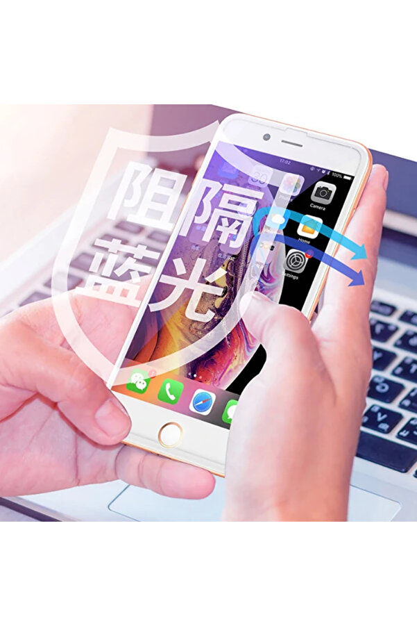 İphone 8-7-6-6S 3D 023Mm Full Kırılmaz Cam Ekran Koruyucu-(1903) - Dropx9589-4867