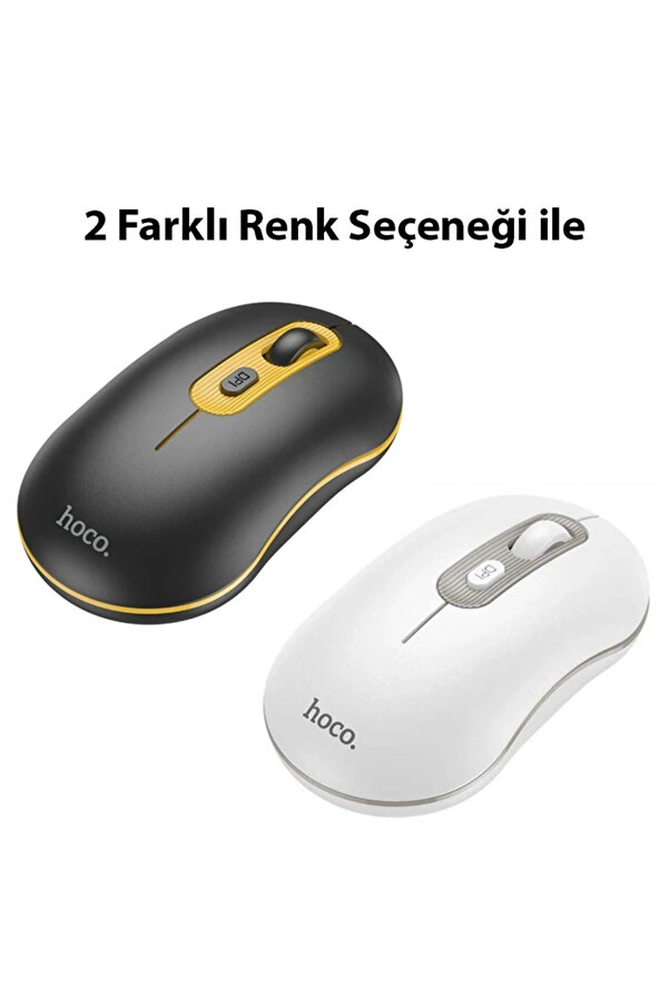 Hoco Gm21 Plati̇ni̇um 1600Dpi̇ 2.4G Bluetooth Kablosuz Opti̇k Mouse-(1903) - Dropx7888-5394
