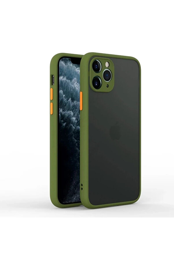 İphone 11 Pro 5.8İnç Kamera Korumalı Premi̇um Si̇li̇kon Kılıf-(1903) - Dropx9548-6150