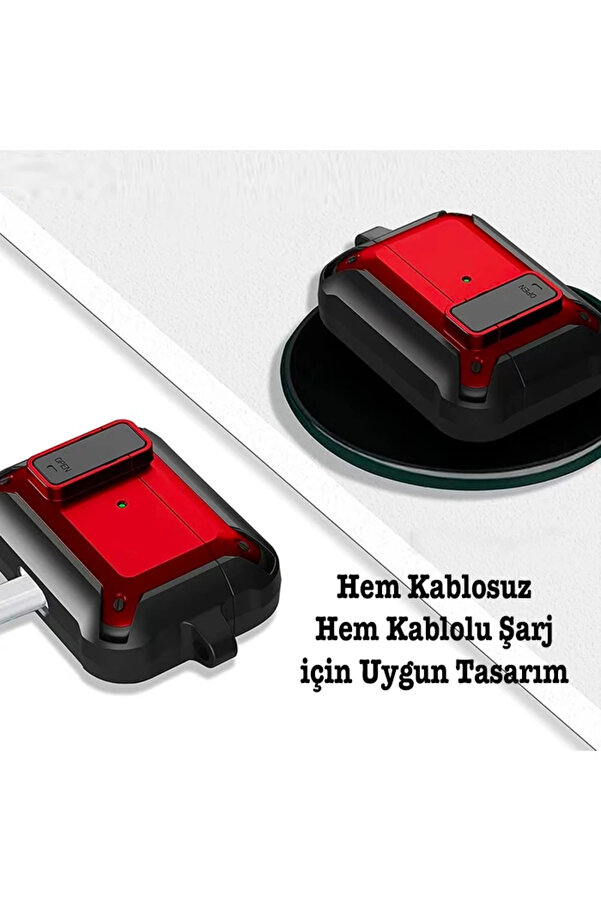 Ally Shockproof Darbe Emi̇ci̇ Pro Kulaklık Kılıfı-(1903) - Dropx6550-9941