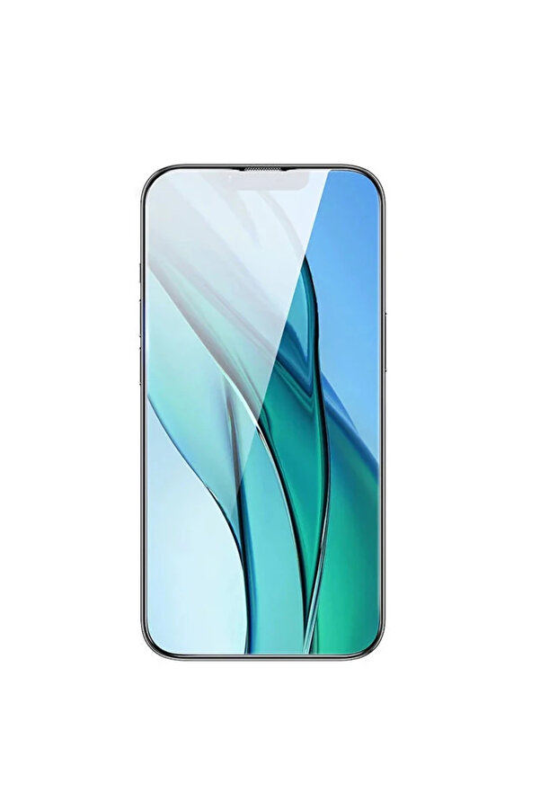 Crystal Seri̇si̇ İphone 15 Full Koruma Tempered Cam Ekran Koruyucu 2 Adet Set-(190 - Dropx4929-4646