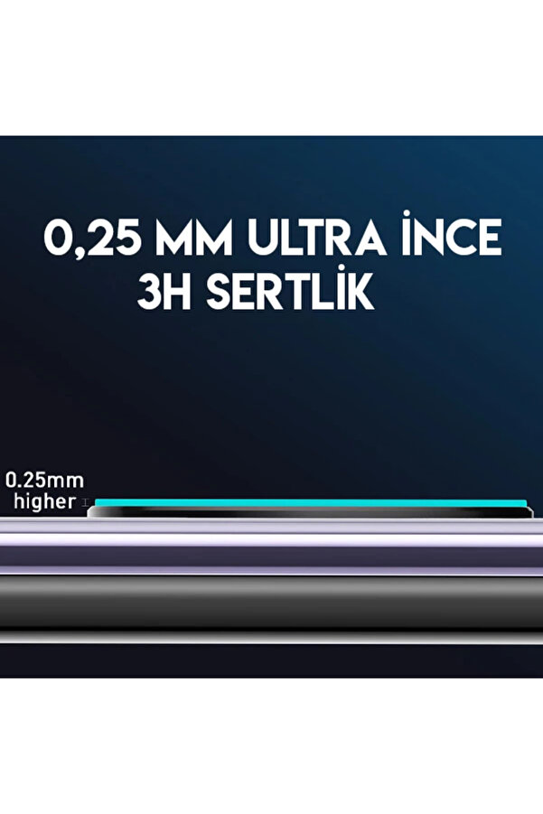 Huawei̇ Mate30/Mate30 Pro Kamera Koruyucu Kırılmaz Cam 2Adet Set-(5775) - Gms2533-3502