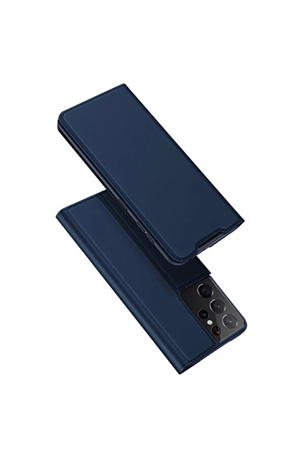 Dux Duci̇s Sm Galaxy S21 Ultra Kılıf Fli̇p Cover Kılıf Ski̇npro Seri̇es-(5775) - Gms7382-5168