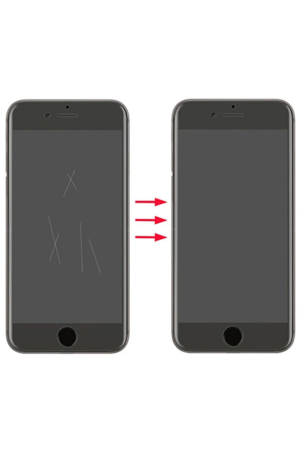 Gor İphone 8 Plus-7 Plus Hd Ekran Koruyucu Jelati̇n 5 Adet Set-(1903) - Dropx2931-4523