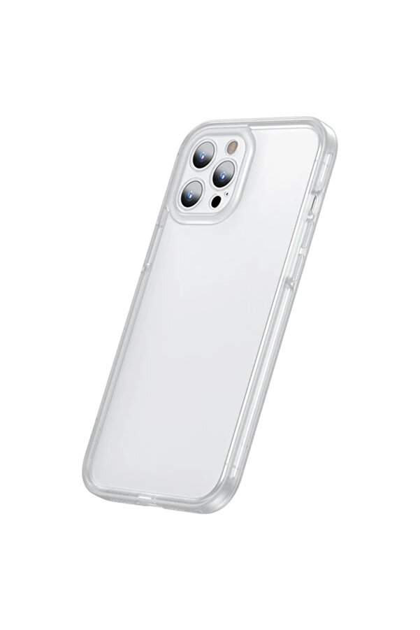 İphone 12 Pro Max Kamera Lens Koruyuculu Frame Kılıf-(5775) - Gms3404-2177