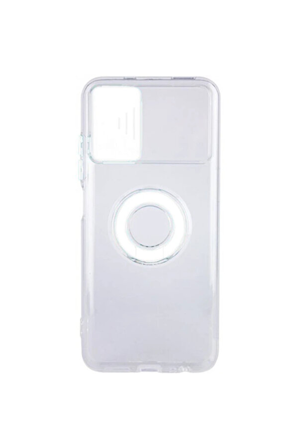 Ally Xi̇aomi̇ Redmi̇ Note 10 - 10S Kılıf Sürgülü Kamera Lens Korumalı Yüzük - Dropx4470-8046
