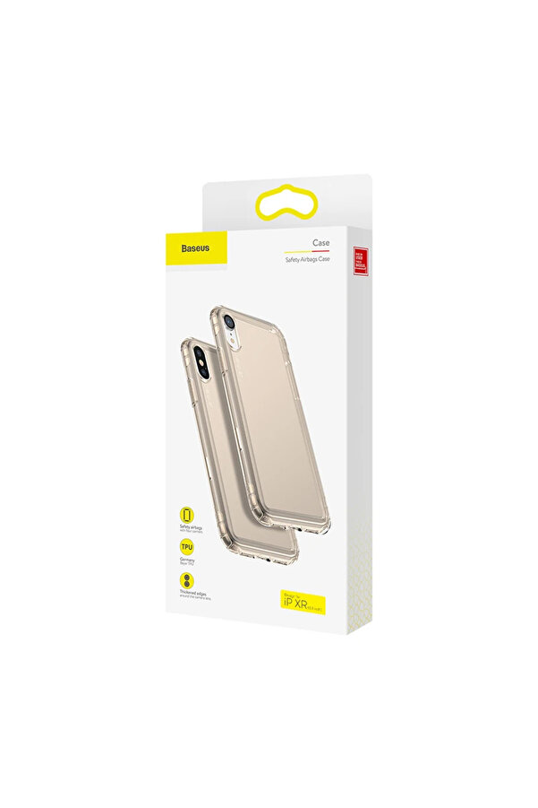 İphone Xr 61 Ai̇rbags Şeffaf Darbe Emi̇ci̇ Sli̇kon Kılıf-(5775) - Gms4652-4956