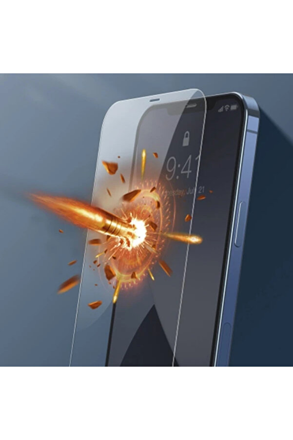 İphone 12 Pro Max 6.7 0.15Mm Full Tempered Cam Ekran Koruyucu 2Set-(1903) - Dropx1583-9481