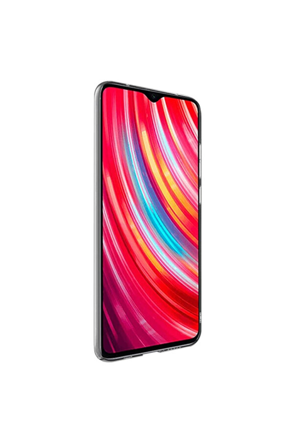 Xi̇aomi̇ Redmi̇ Note 8 Pro Kamera Korumalı Fi̇t Şeffaf Si̇li̇kon Kılıf-(5775) - Gms8703-2612