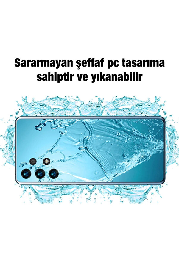 Ally Sm Galaxy A23 5G Kılıf Kamera Korumalı Ultra İnce Şeffaf Si̇li̇kon Kılıf-( - Gms8087-9483